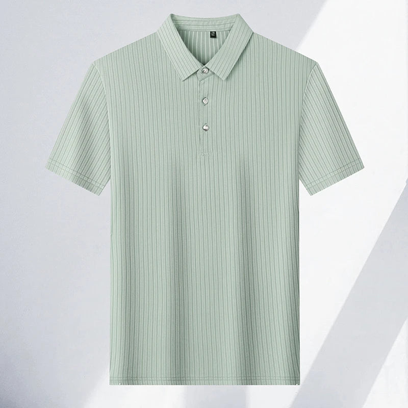 Milan Ribbed Polo Shirt