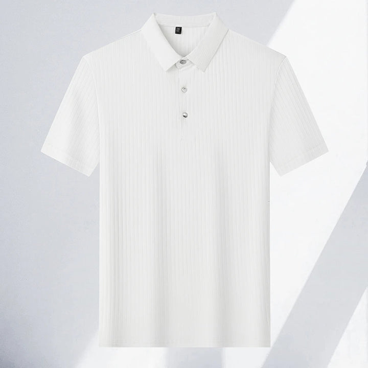 Milan Ribbed Polo Shirt