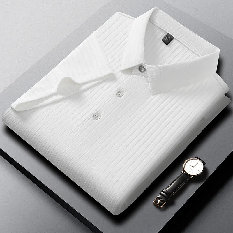 Milan Ribbed Polo Shirt
