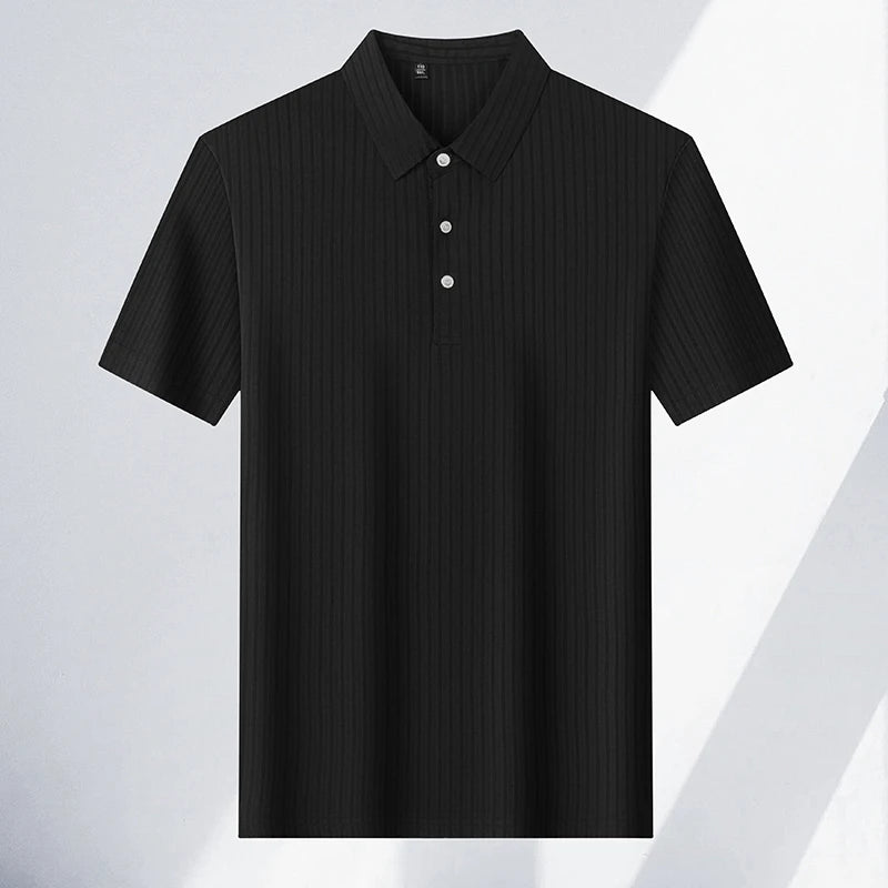 Milan Ribbed Polo Shirt