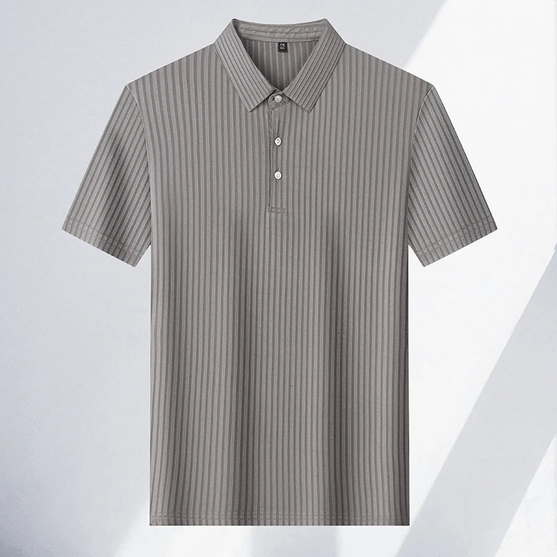 Milan Ribbed Polo Shirt
