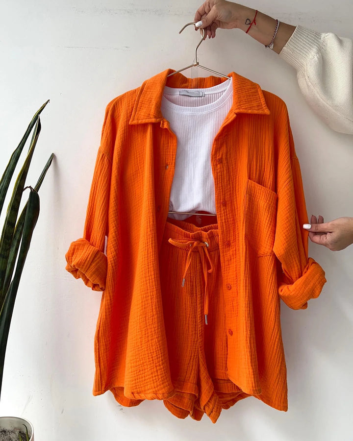 Orenti Crinkle Cotton Set
