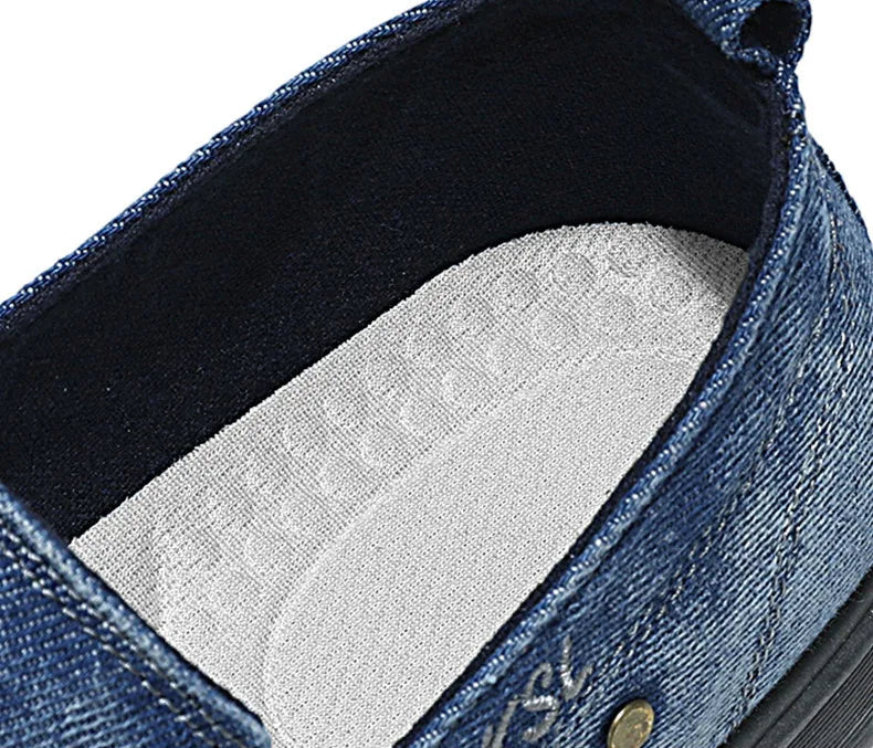 Rogue Crest Washed Canvas Loafers