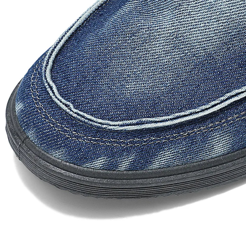 Rogue Crest Washed Canvas Loafers
