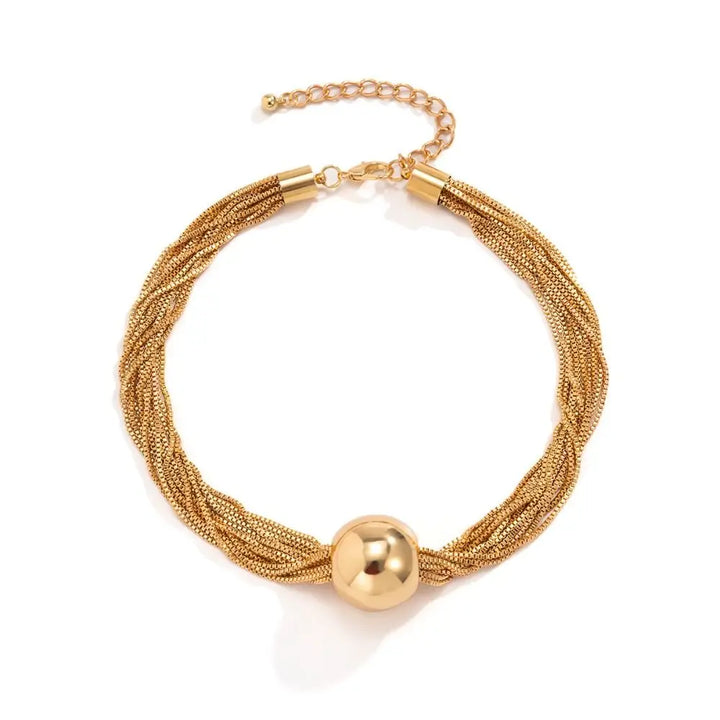 Arista Sphere Droplet Choker