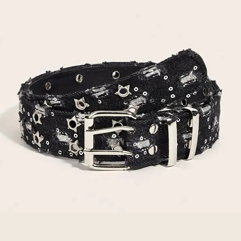Anarchy Night Denim Belt