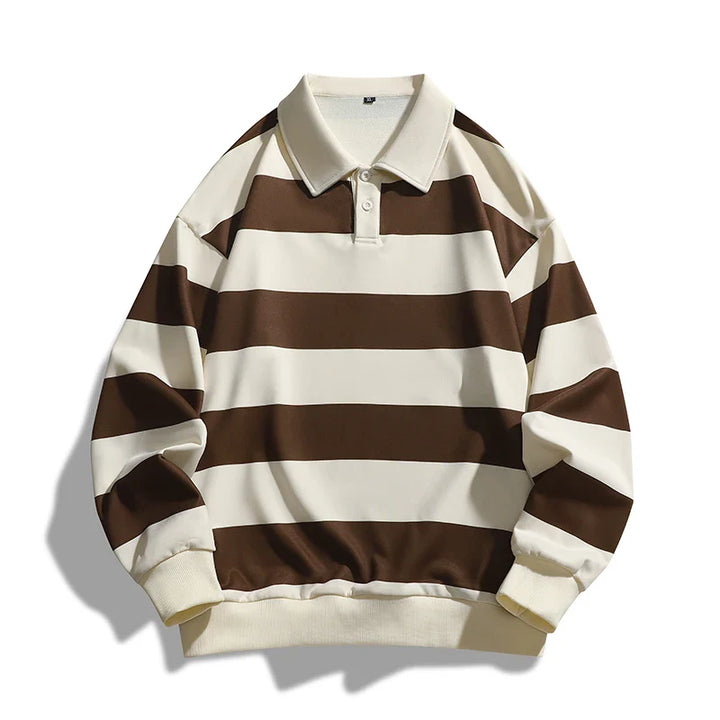 Preston Cotton Polo Pullover