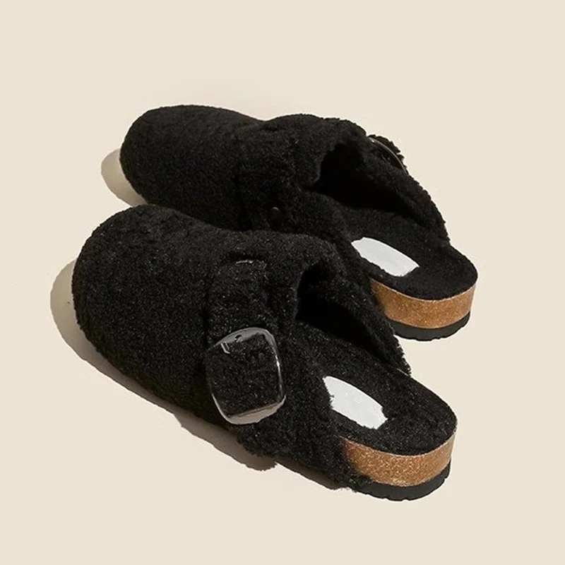 Cedar Glen Fuzzy Mules