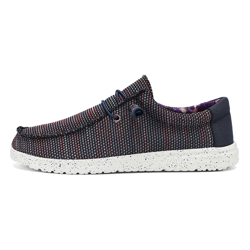 Maddox Textured Canvas Sneakers