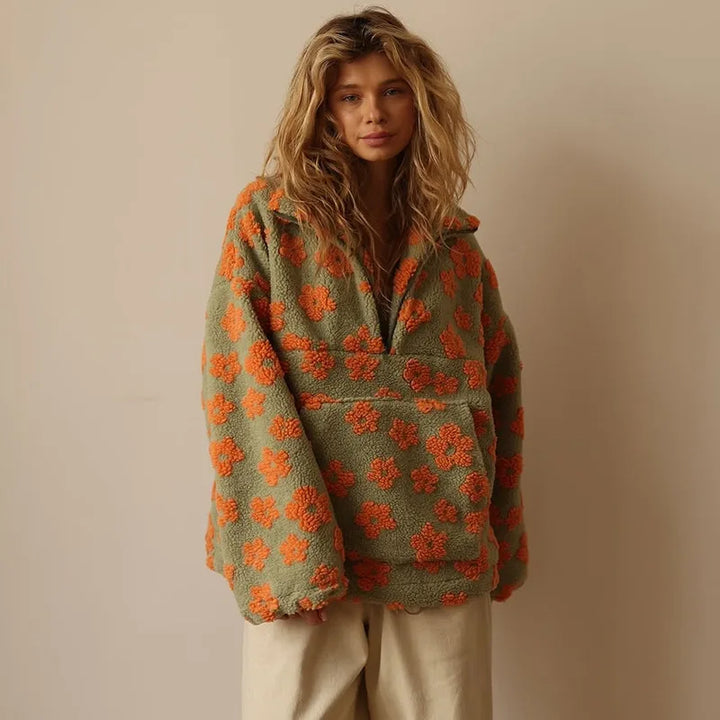 October Daisy Fleece Jacket