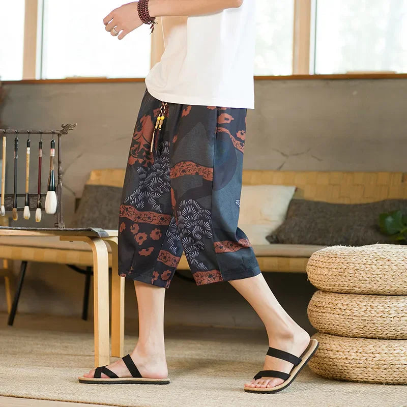 Morocha Printed Harem Pants