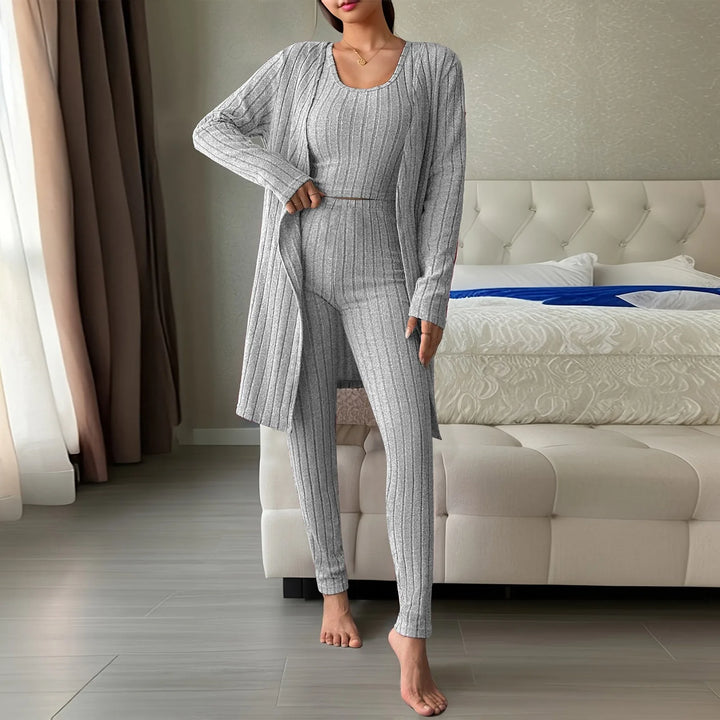 Lazaria Ribbed Knitwear Set