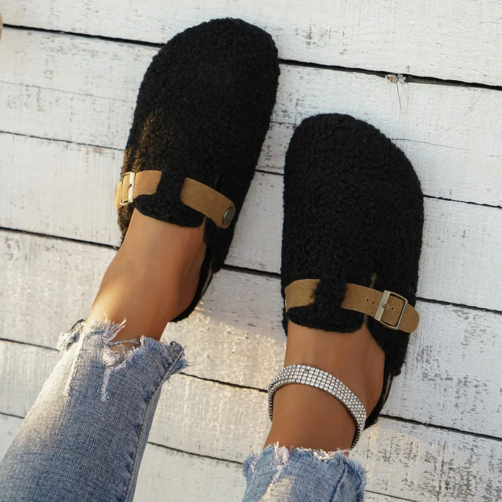 Marlowe Sherpa Lounge Slippers