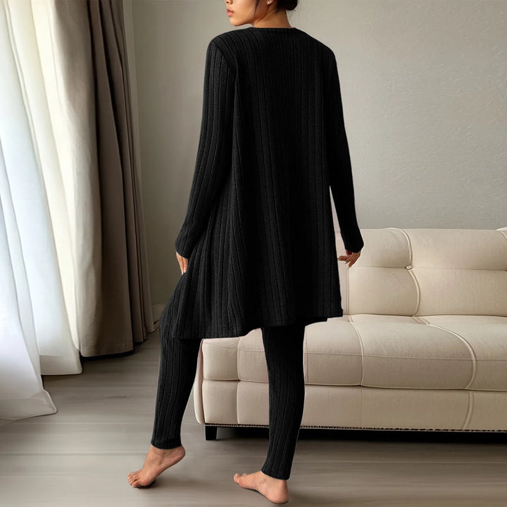 Lazaria Ribbed Knitwear Set