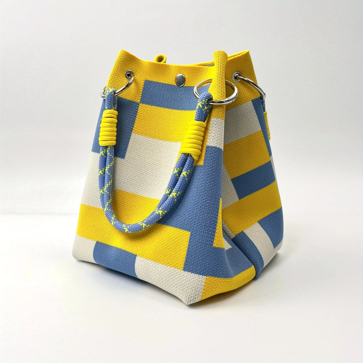 Carmine Colorblock Tote