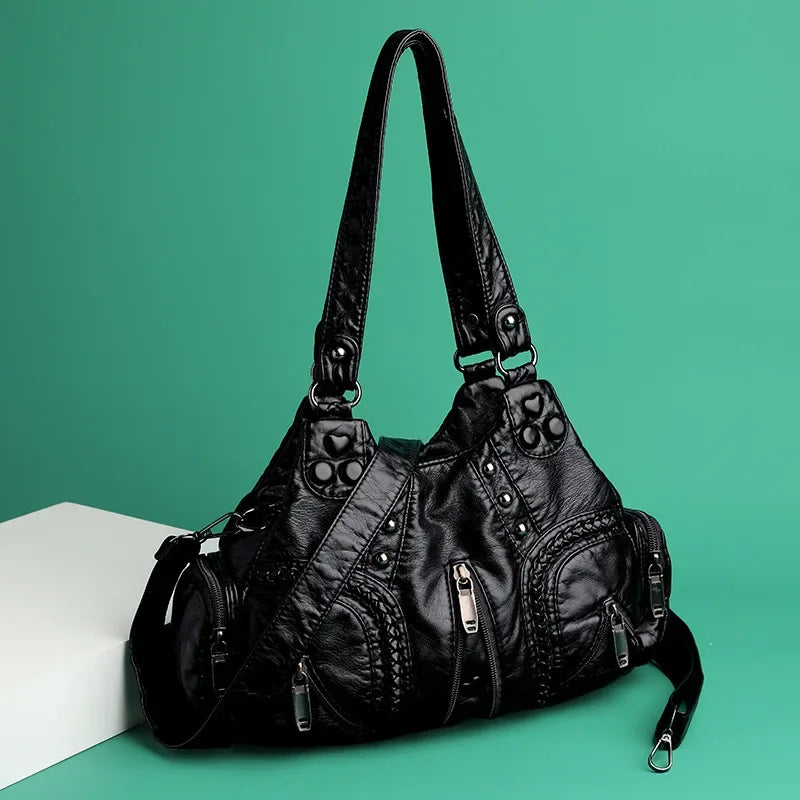 Brixton Road Leather Bag