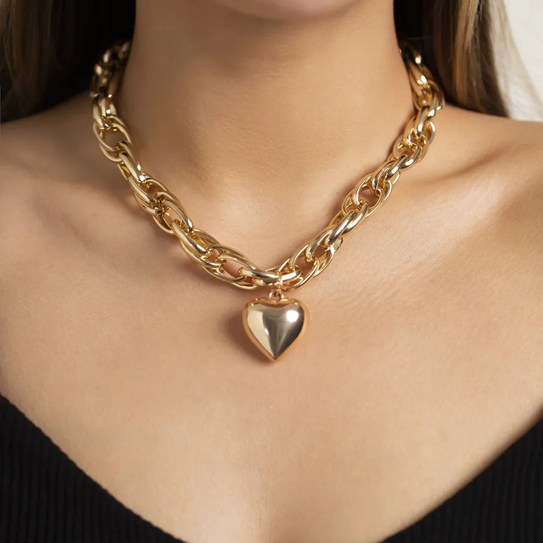 Virella Bold-Heart Necklace