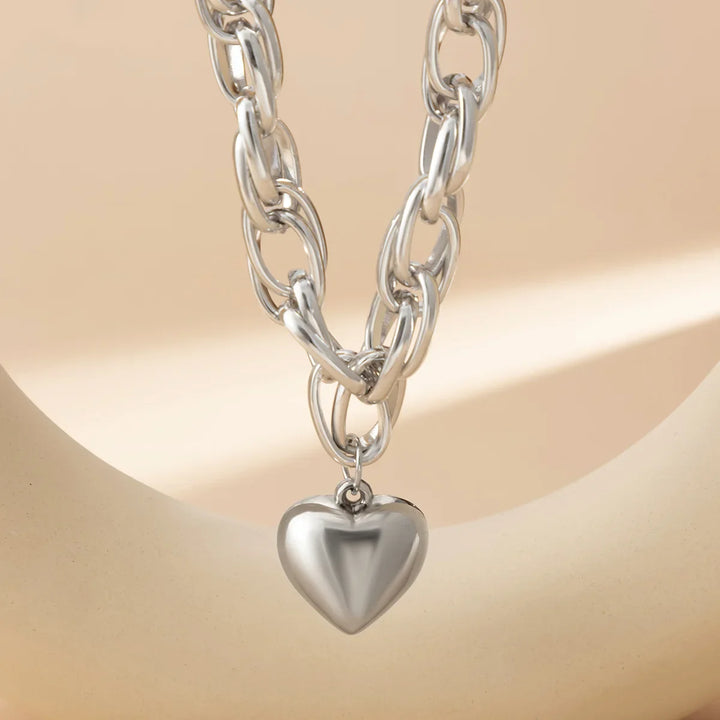Virella Bold-Heart Necklace