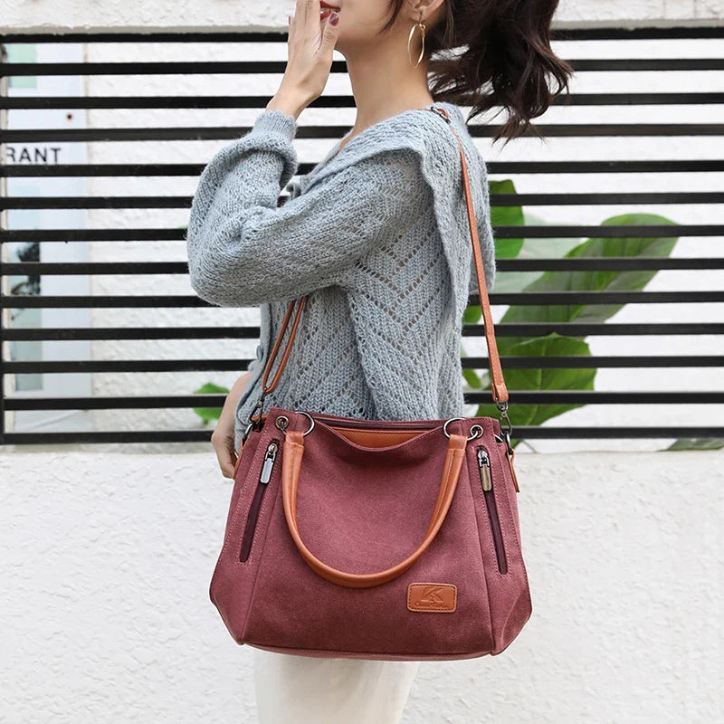 Elowen Luxe Canvas Tote Bag