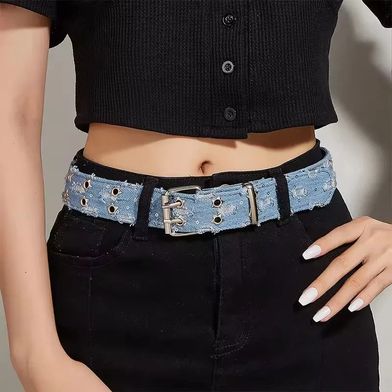 Anarchy Night Denim Belt