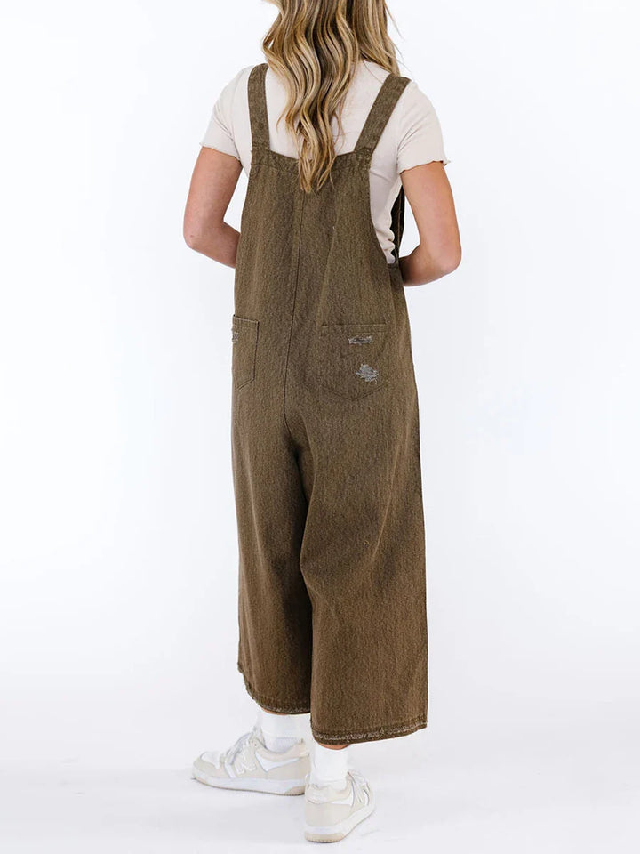 Chambray Denim Overalls