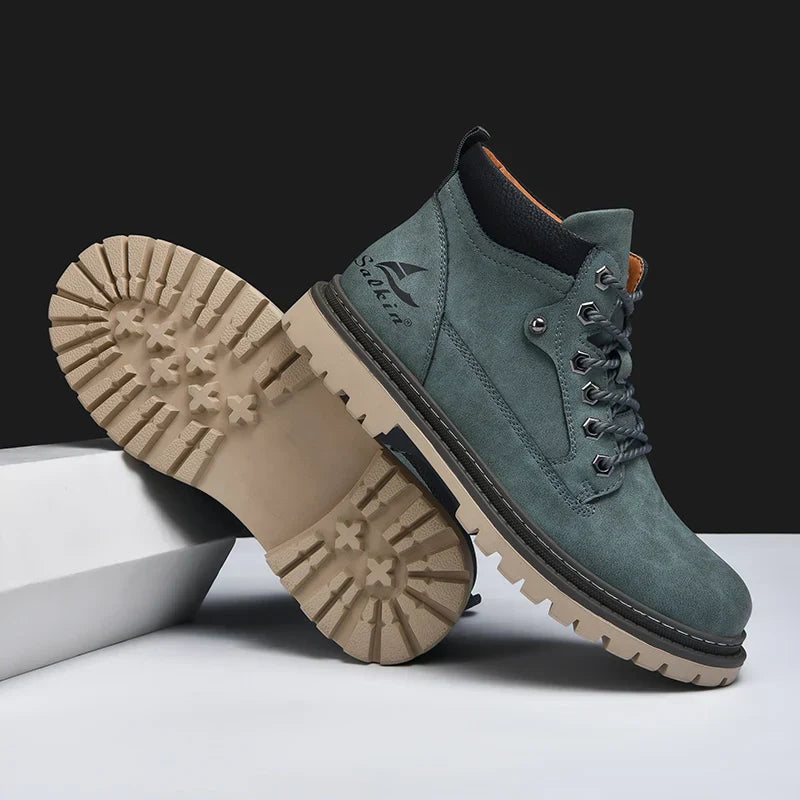 City Guard Leather Boots