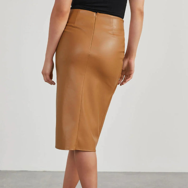 René Marais High-Slit Skirt