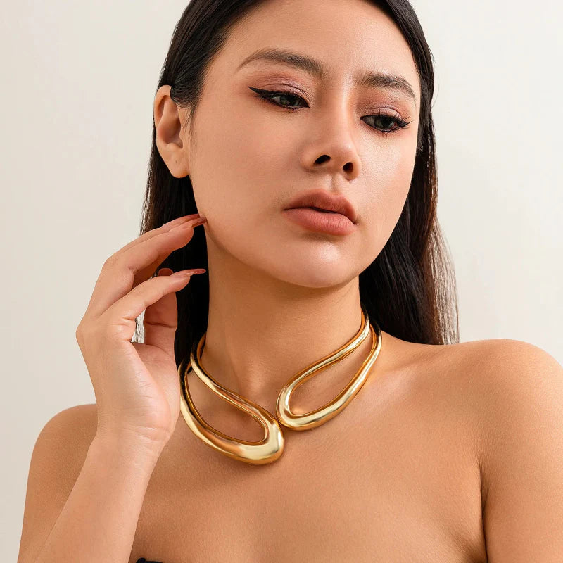 Serene Minimalist Drop Necklace