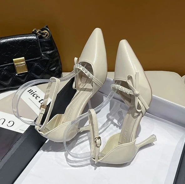 Esmée Pearly Bow Heels