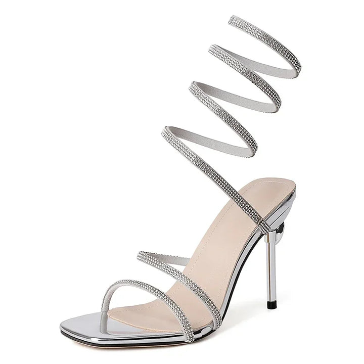 Divine Spiral Wraparound Heels
