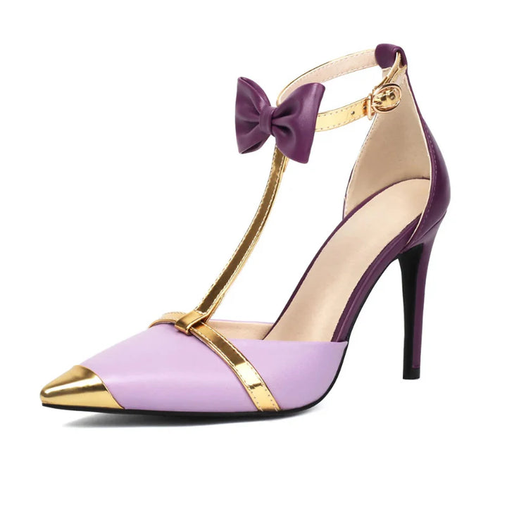 Isolde Radiant T-Strap High Heels