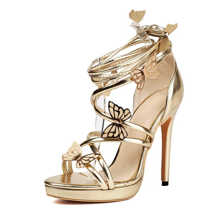 Ether Flutter Strap Stilettos