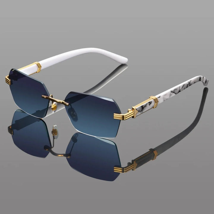Santi Voss Rimless Sunglasses