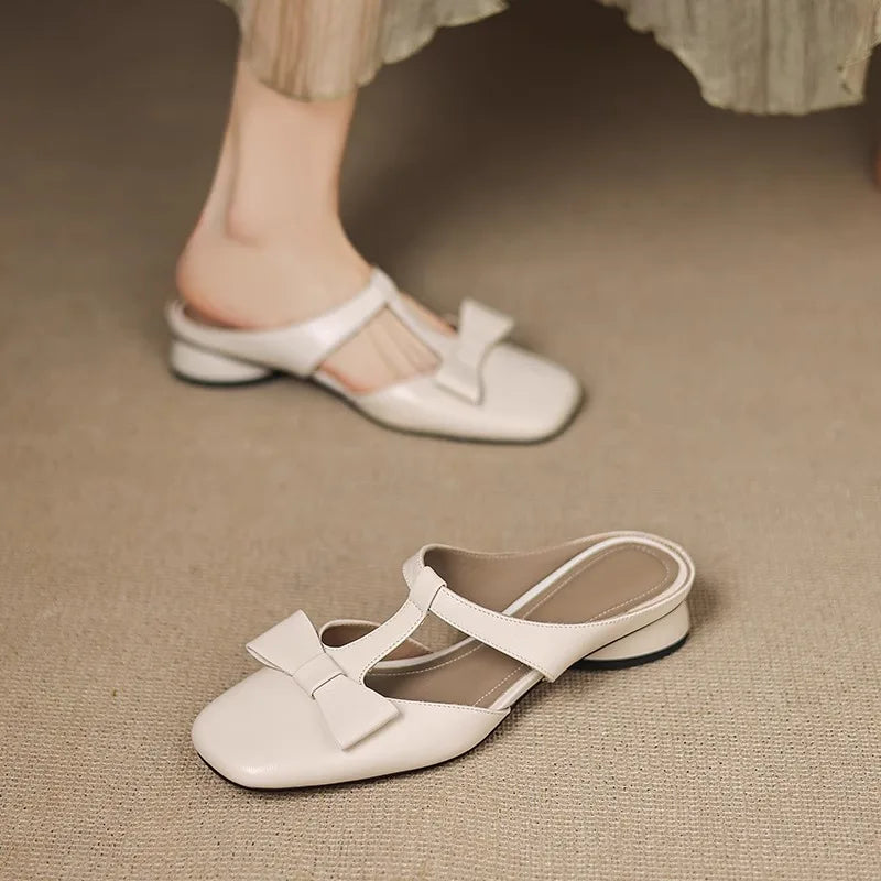 Mini Martini Patent Leather Mules