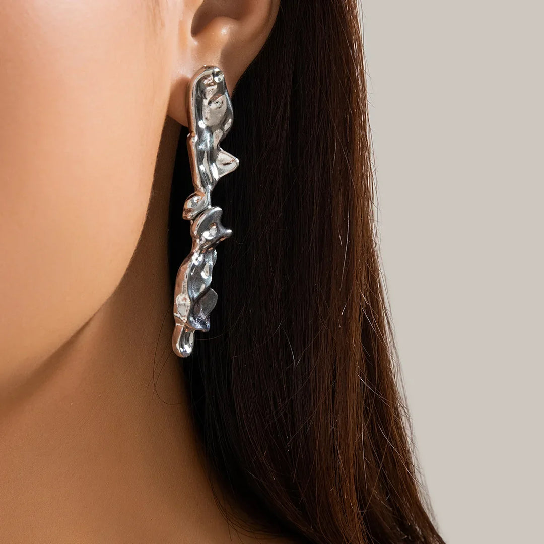 Burnished Bloom Abstract Jewelry Set