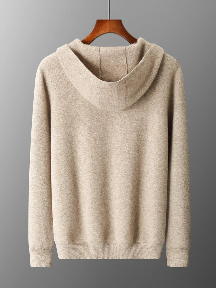 Montclair 100% Merino Wool Zip Hoodie