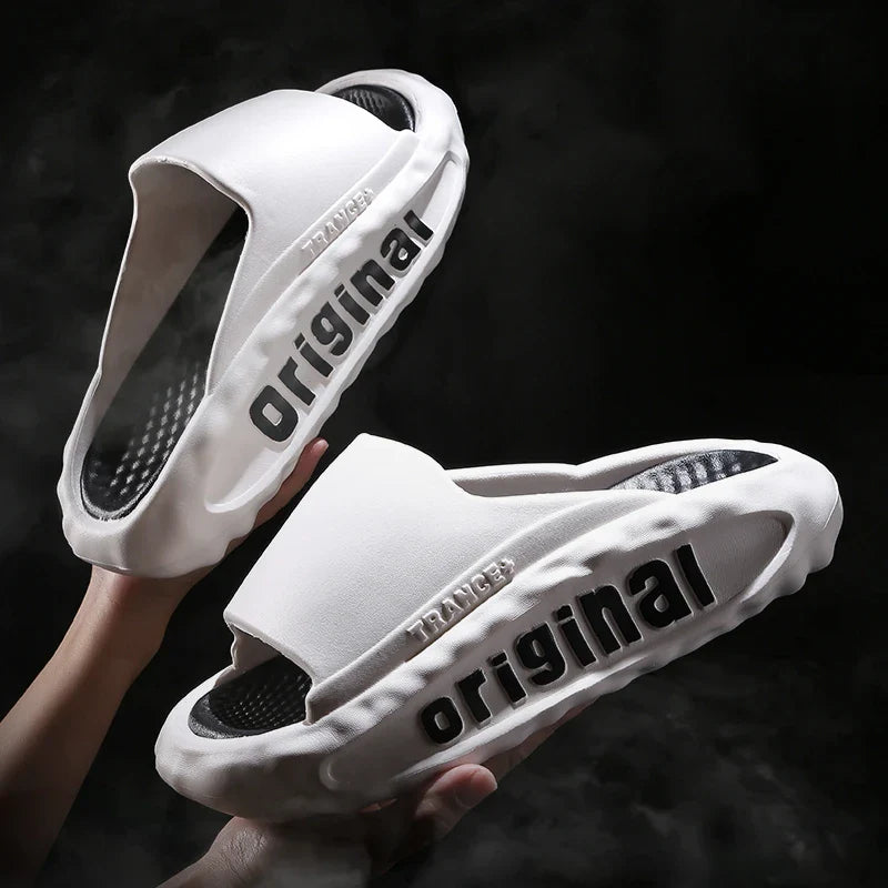 Marston Textured Slide Slippers