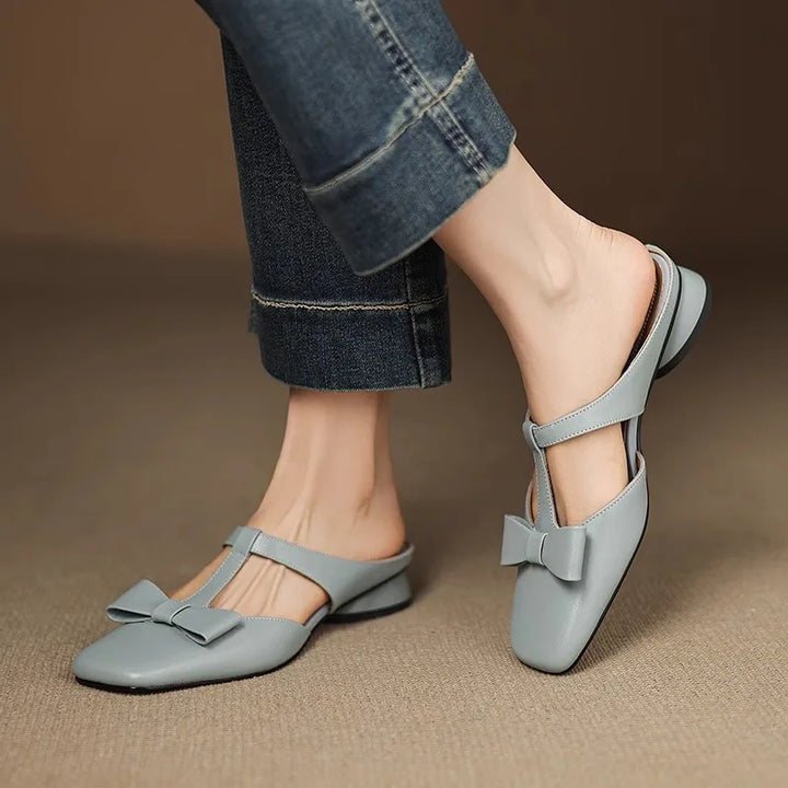 Mini Martini Patent Leather Mules