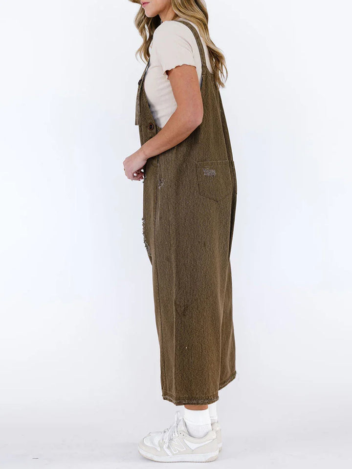 Chambray Denim Overalls