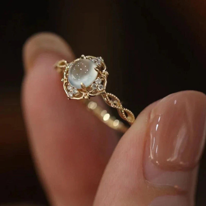 Elowen Moonstone Ring