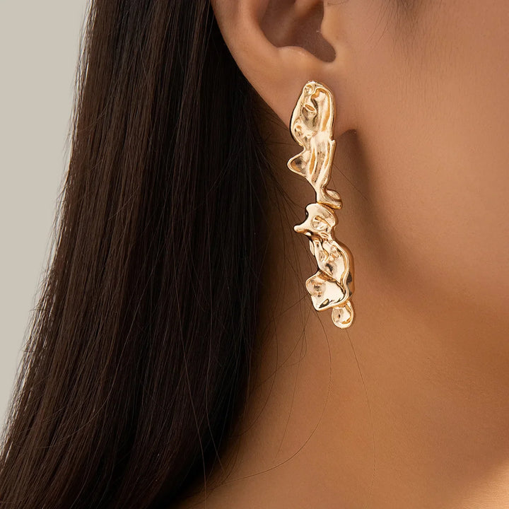 Burnished Bloom Abstract Jewelry Set