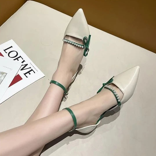 Esmée Pearly Bow Heels