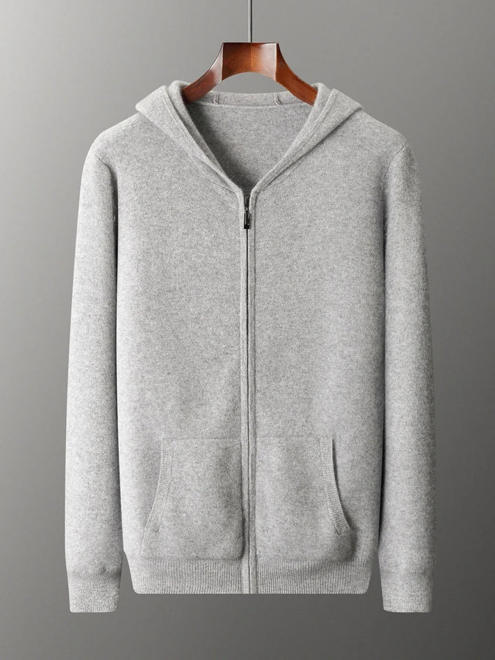Montclair 100% Merino Wool Zip Hoodie