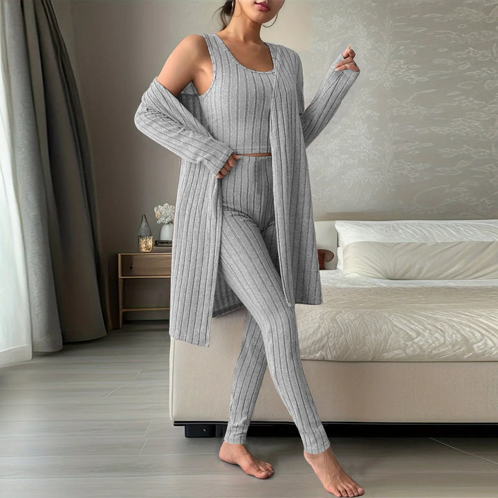 Lazaria Ribbed Knitwear Set
