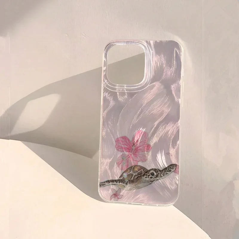 Rosy Tide iPhone Case