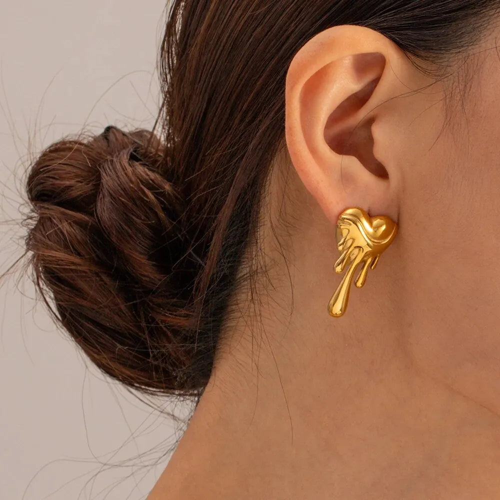 Meltdown Lava Earrings