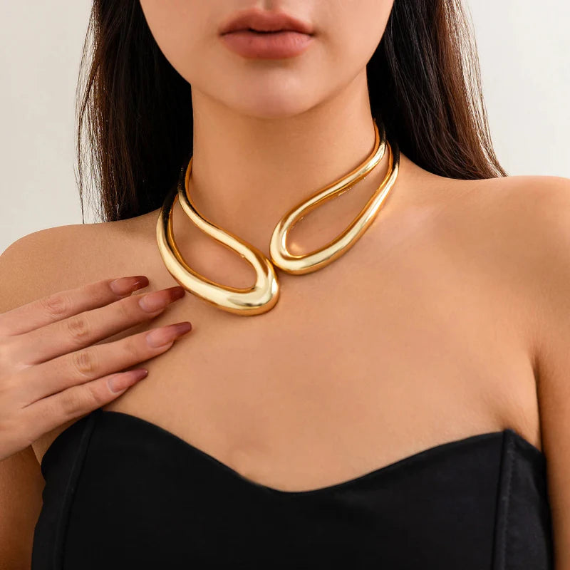 Serene Minimalist Drop Necklace