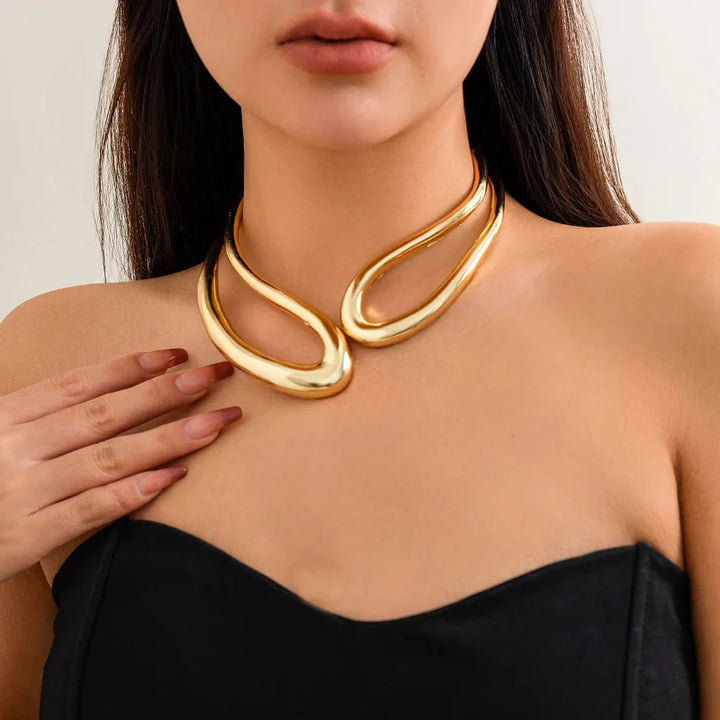 Serene Minimalist Drop Necklace
