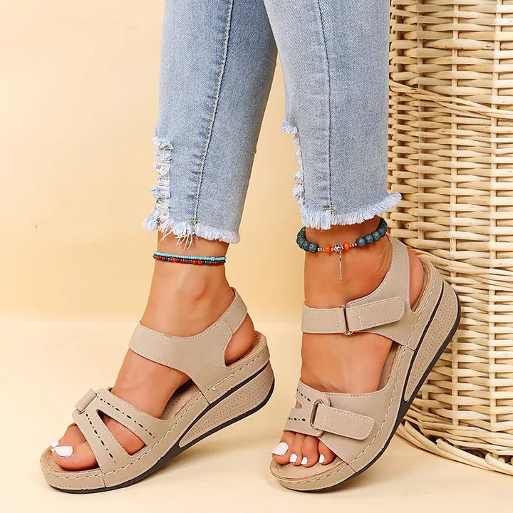 Breeva Comfy Wedge Sandals