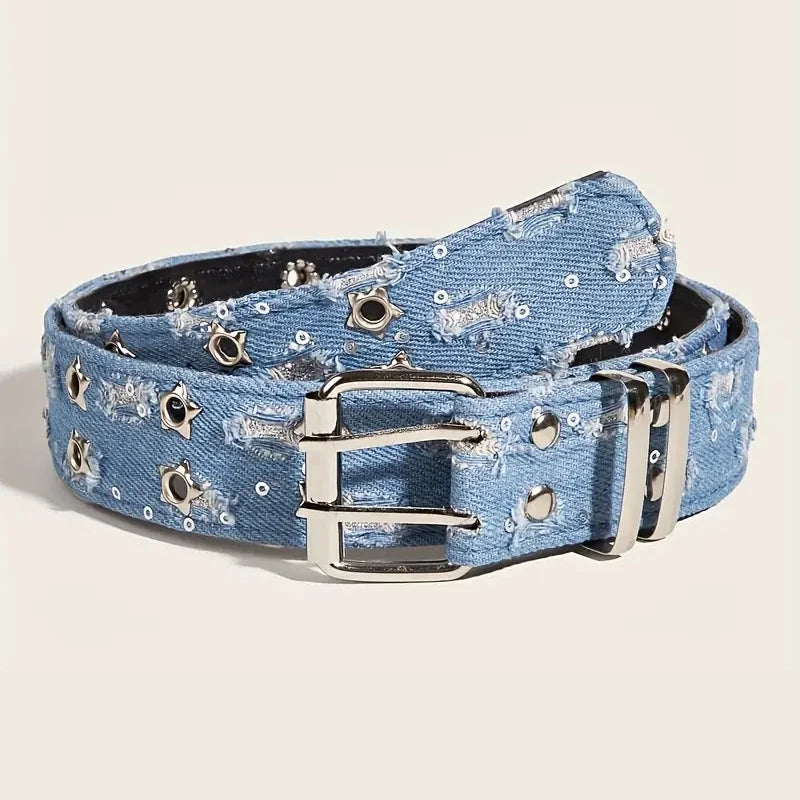 Anarchy Night Denim Belt